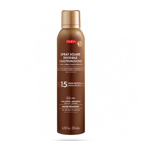 PUPA Unsichtbares Multifunktions-Sonnenspray - SPF15 PUPA Unsichtbares Multifunktions-Sonnenspray - SPF15